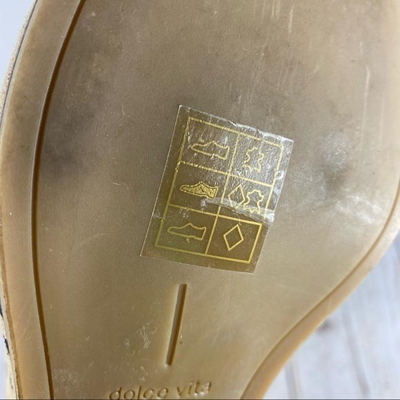 Dolce Vita Kaidie Cream Suede with Black Spots Animal Print Ankle Boots 8 - Picture 11 of 13